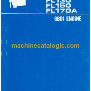 Furukawa FL130 FL150 FL170A 6BD1 Engine Parts Catalog