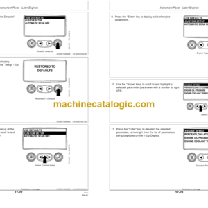 John Deere POWERTECH 10.5 L & 12.5 L 6105 and 6125 OEM Diesel Engines Operators Manual (OMRG29968)