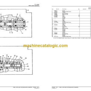 John Deere 300D 310D AND 315D BACKHOE LOADERS Parts Catalog (PC2321)