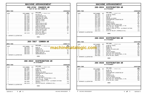 CAT 302.7D CR Mini Hydraulic Excavator Tier4 Parts Manual