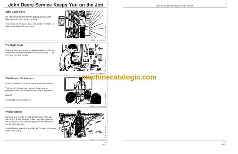 John Deere POWERTECH 10.5 L & 12.5 L 6105 and 6125 OEM Diesel Engines Operators Manual (OMRG29968)
