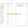Furukawa FL130 FL150 FL170A 6BD1 Engine Parts Catalog