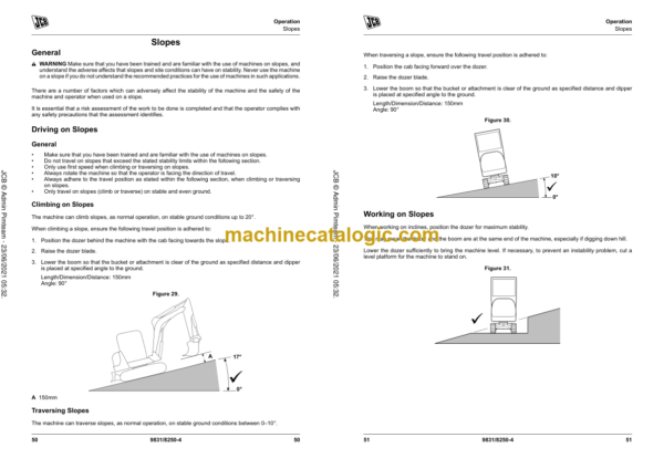 JCB 19C-1e Compact Excavator Operators Manual