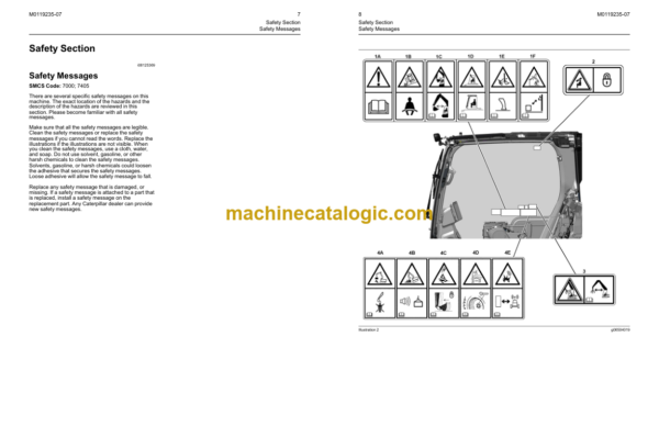 Cat MH3022 MH3024 M322 MH3026 Material Handler Operation and Maintenance Manual