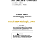 Timberjack 200A Skidder and Forwarder Technical Manual