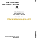 Timberjack 640E Skidder and 648E Grapple Skidder Operators Manual