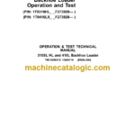 John Deere 310SL HL and 410L Backhoe Loader Operation and Test Technical Manual