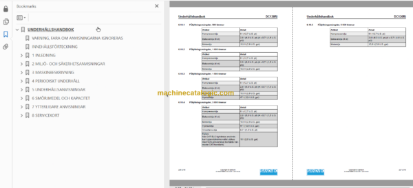 Sandvik Commando DC130Ri Drill Rig Operator's and Maintenance Manual (TIER3 50040 Swedish)