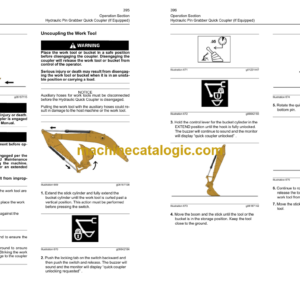 Caterpillar MH3022 MH3024İ M322 MH3026 Material Handler Operation and Maintenance Manual