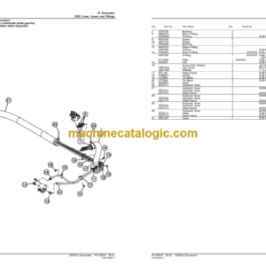 John Deere 225DLC Excavator Parts Catalog (PC10016)