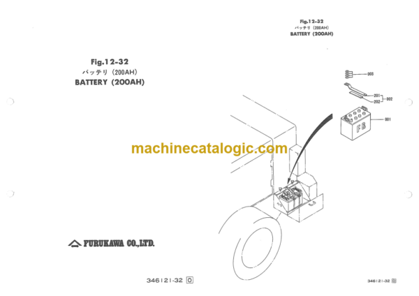 Furukawa FL150-1 Wheel Loader Parts Catalog