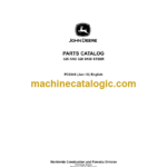 John Deere 325 AND 328 Skid Steer Parts Catalog (PC9348)