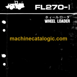 Furukawa FL270-1 Wheel Loader Parts Catalog