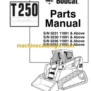 Bobcat T250 Track Loader Parts Manual