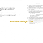 Furukawa FL270-1 Wheel Loader Parts Catalog