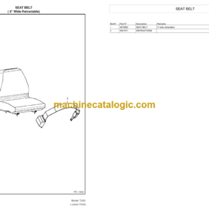 Bobcat T250 Track Loader Parts Manual