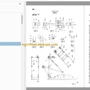 Hitachi UCX300 Wheel Crane Parts Catalog & Equipment Components Parts Catalog