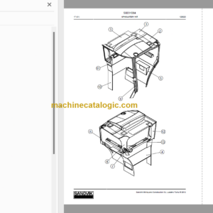 Sandvik LH517 Mining Loader Parts Manual (L217D330)