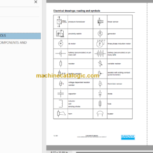 Sandvik DS512i Drill Rig Service and Parts Manual (121B76657-1)