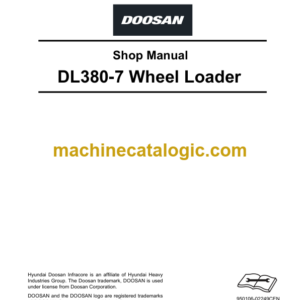 Doosan DL380-7 Wheel Loader Shop Manual