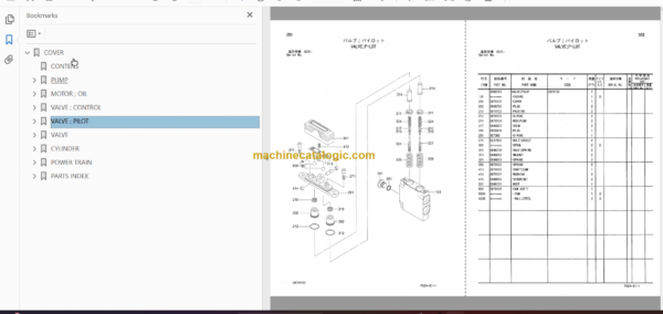 Hitachi UCX300 Wheel Crane Parts Catalog & Equipment Components Parts Catalog