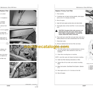 John Deere 444K Loader Operators Manual (OMT227993)