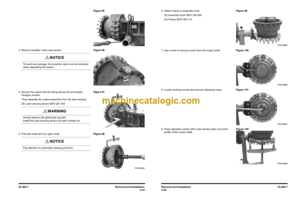 Doosan DL380-7 Wheel Loader Shop Manual