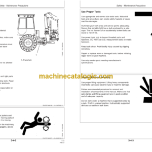 Timberjack 1710D Forwarder Operators Manual (SN WJ1710D000534-)