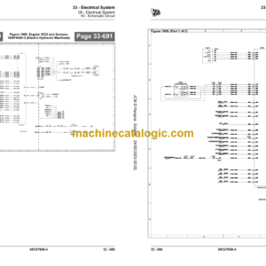 JCB Loadall T4F Loadall 10.5m and above Lift Arm (T4F Euro) Service Manual