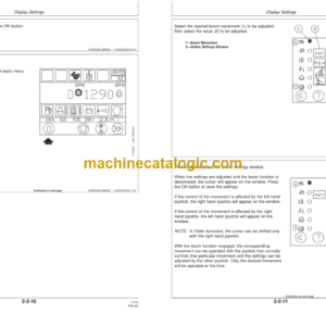 John Deere TMC – Tracked Feller Buncher Operators Manual (F387204)