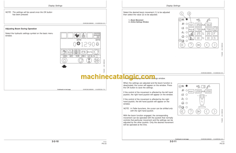 John Deere TMC - Tracked Feller Buncher Operators Manual (F387204)