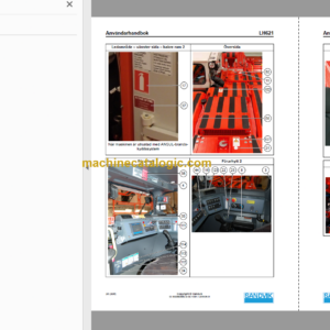 Sandvik LH621 Mining Loader Operator’s and Maintenance Manual (L821D431 Swedish)