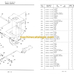 Furukawa FL310-1 Wheel Loader Parts Catalog