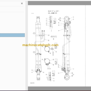 Hitachi JD790D Hydraulic Excavator Parts Catalog & Equipment Components Parts Catalog