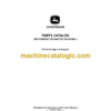 John Deere 35D Compact Excavator Parts Catalog (PC10116)