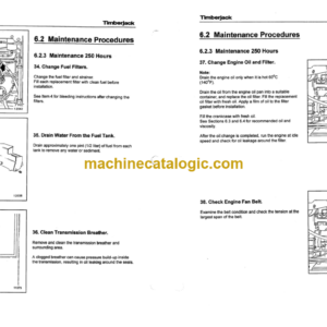 Timberjack 360 460 Skidder Operators Manual