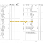 Furukawa FL180-1 Wheel Loader Parts Catalog