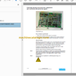 Sandvik DS512i Drill Rig Service and Parts Diagrams (122B78759-1)