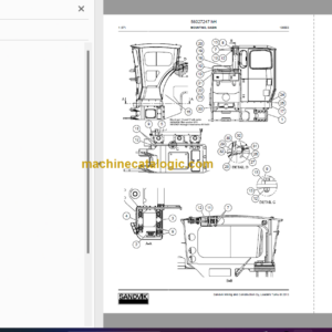 Sandvik LH517 Mining Loader Service and Parts Manual (L317D374)