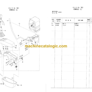 Hitachi AX18-3 Parts Catalog