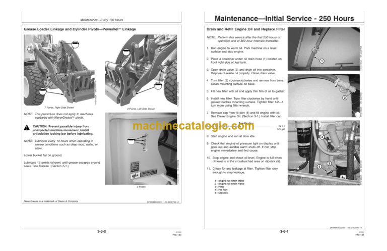 John Deere 644K Loader Operators Manual (OMT227998)