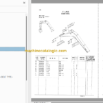 Hitachi ZX16 Hydraulic Excavator Parts Catalog & Equipment Components Parts Catalog