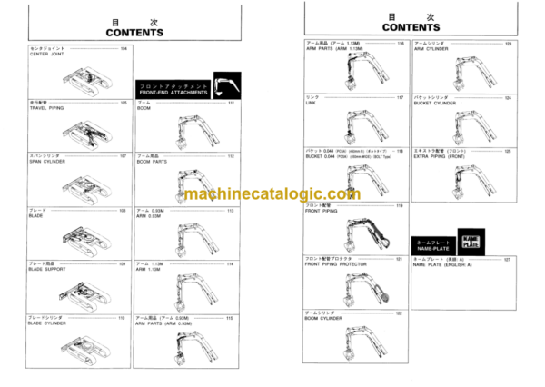 Hitachi AX18-3 Parts Catalog