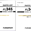 Furukawa FL345 Parts Catalog & Equipment Components Parts Catalog