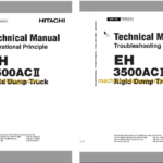 Hitachi EH3500AC2 Rigid Dump Truck Technical and Assembly and Workshop Manual