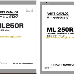 Hitachi Sumitomo ML250R Mobil Labor Parts Catalog & Equipment Components Parts Catalog