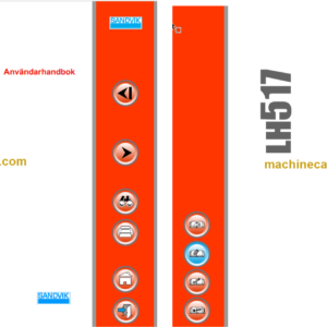 Sandvik LH517 Mining Loader Operator's and Maintenance Manual (L917D216 Swedish) Sandvik LH517 Mining Loader Index: