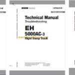 Hitachi EH5000AC-3 Rigid Dump Truck Technical and Assembly Procedure and Workshop Manual