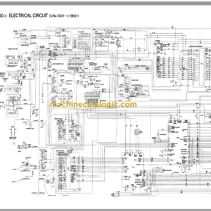 Hitachi EX400-3 EX400-3C Hydraulic Excavator Technical and Workshop Manual