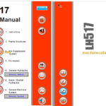 Sandvik LH517 Mining Loader Service and Parts Manual (L317D374)